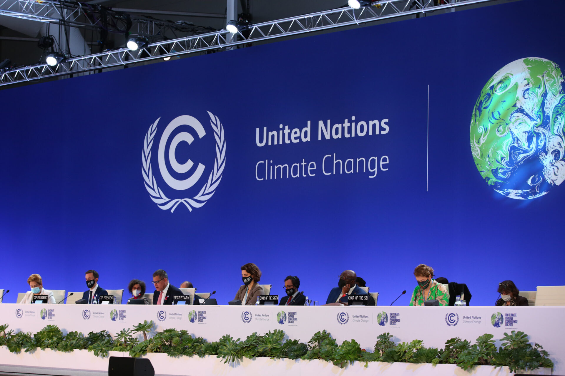 Panel discussion at COP26